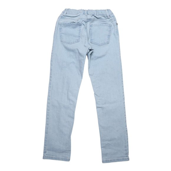 The Childrens Place Jean Skinny Girls Solid Light Blue Jean Design Size 10 - Picture 3 of 6